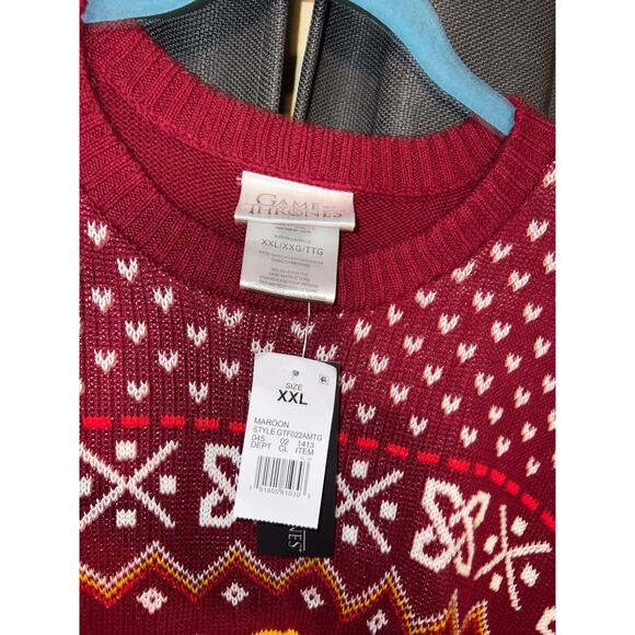 Ugly Christmas Sweater Xmas Size XXL Game Of Thrones NWT - Picture 3 of 4